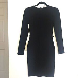 VINTAGE CEFIAM U S A BLACK WOMEN DRESS SIZE S